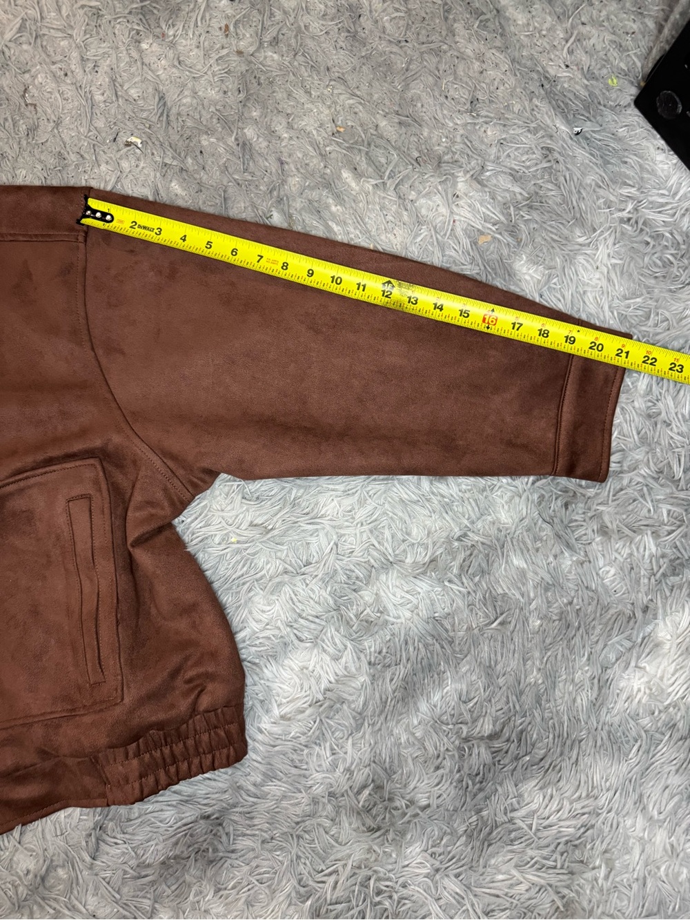 Universal Thread Women’s Faux Suede Bomber Jacket - Brown Size XXL NWOT - Picture 12 of 12